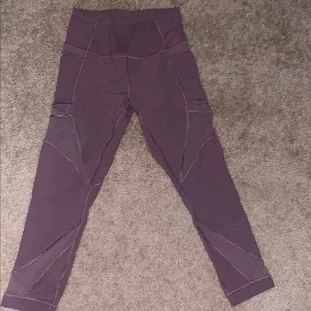 Lululemon leggings (mauve)